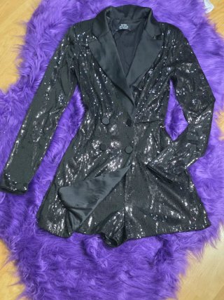 Mono lentejuelas Bershka Talla xs
