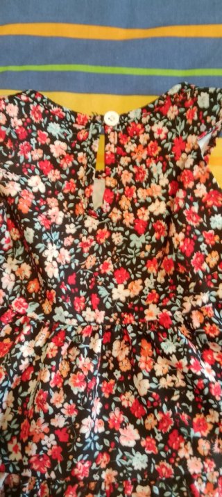 Vestido bebé floral