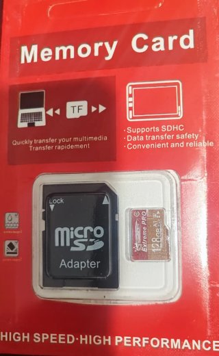 Tarjeta Micro SD 128GB SanDisk + Adaptador