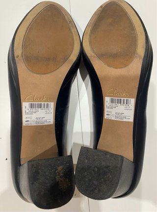 Zapatos de tacón Clarks negros
