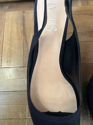 Tacones Marypaz Azul Marino con Detalles Brillante