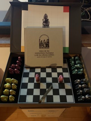Juego de Ajedrez Chaturanga (1 pieza repetida)