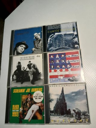 Lote 6 CDs Música Variada