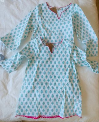 Túnica playera estampada