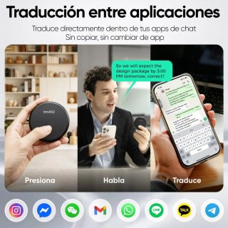Traductor IA InnAIQ 140+ Idiomas
