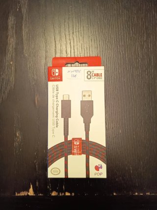 Cable USB Tipo C Nintendo Switch 2.4m