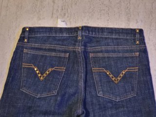 RED Valentino Jeans Borchie Vintage Y2K Tg 30