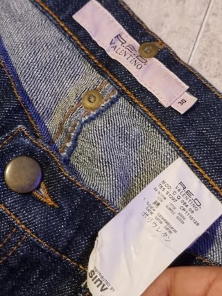 RED Valentino Jeans Borchie Vintage Y2K Tg 30