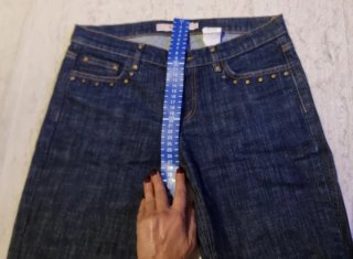 RED Valentino Jeans Borchie Vintage Y2K Tg 30