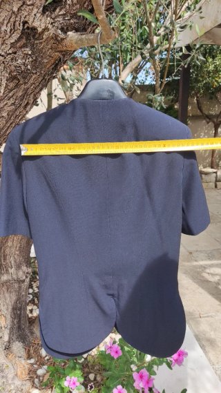 Completo Vintage Max Dinè Giacca + Gonna Blu