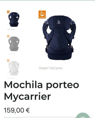 Mochila Portabebés STOKKE MyCarrier