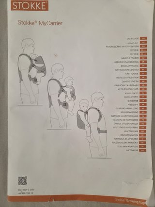 Mochila Portabebés STOKKE MyCarrier