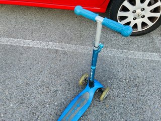 Patinete Globber 3 Ruedas Azul
