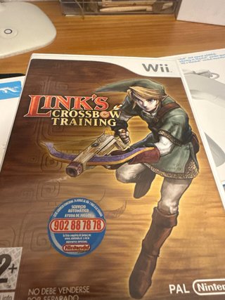 Zelda Links Crossbow Juego Wii + Zapper Tiro