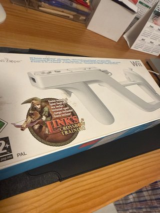 Zelda Links Crossbow Juego Wii + Zapper Tiro