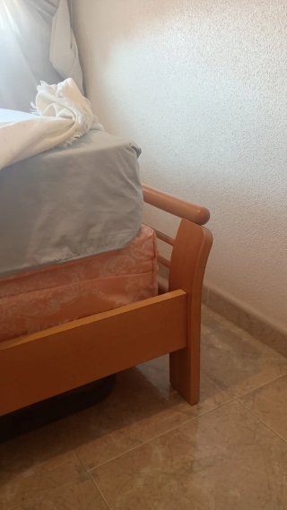 Cama 105cm Madera