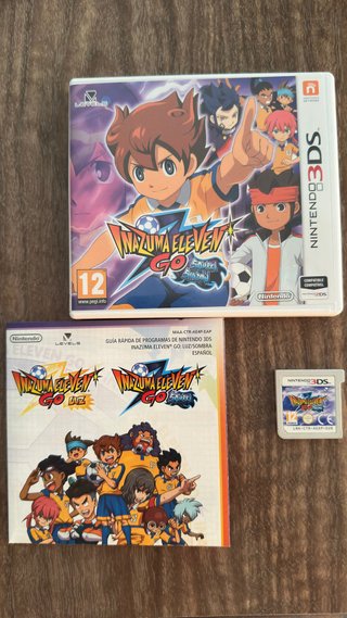 Inazuma Eleven GO Sombra 3DS con Manuales PAL ESP