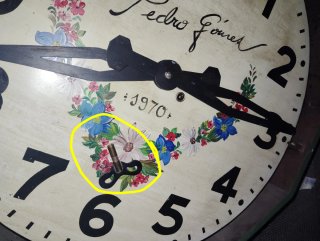 Reloj de Pared Pedro Gómez 65cm