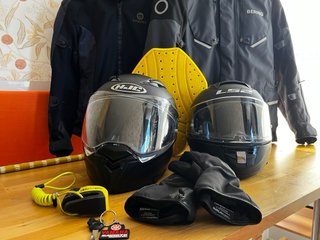 Casco Moto HJC F70 Talla M Negro Mate