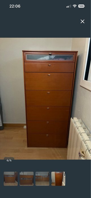 Sinfonier de madera marrón