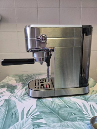 Cafetera Espresso Acero Inoxidable