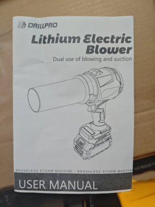 Soplador de hojas DRILLPRO