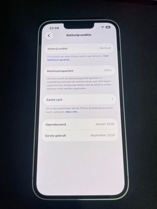 iPhone 16e nuevo con caja original 128 GB Alma