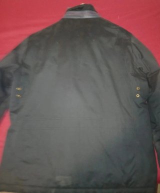 Parka hombre negra