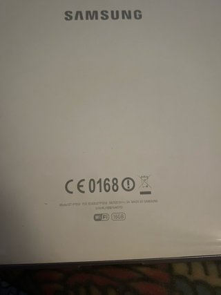 Tablet Samsung Negra y Plateada