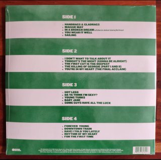 Vinilo Rod Stewart. Ultimate Hits. 2 LPs verdes