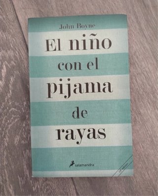 Libro El Niño con el Pijama de Rayas