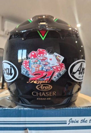 Arai Chaser-V Monster talla M Hopper John Hopkins