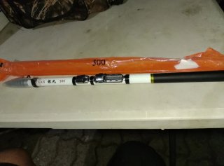 Caña de pescar carbono 3m nueva