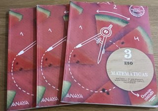 Matemáticas 3 eso Anaya