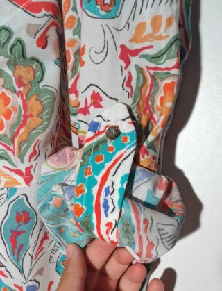 Camicia Zara fantasia floreale multicolore