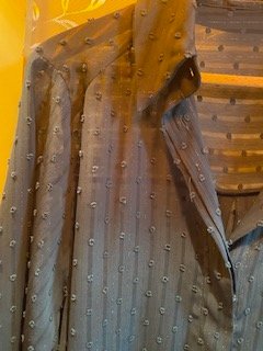 Camisa verde plumeti con brillo