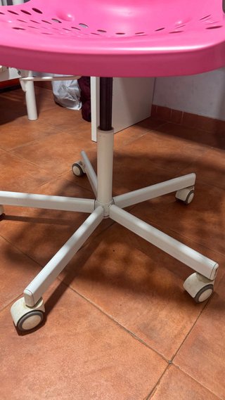 Silla de escritorio rosa