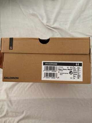 Zapatillas Salomon XT-6 Negras/Grises