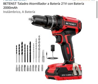 Taladro Atornillador 21V Batería NUEVO