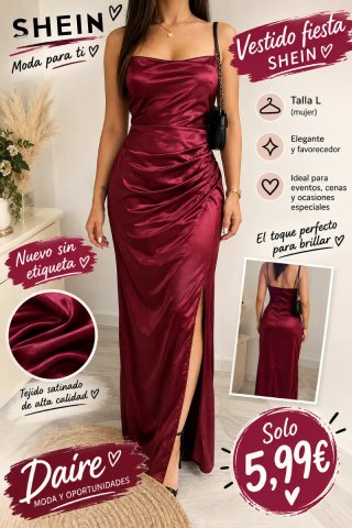 Vestido de fiesta SHEIN talla L
