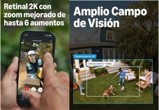 Ring Cámara Vigilancia Exterior 2K Precintada