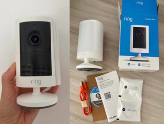 Ring Cámara Vigilancia Exterior 2K Precintada