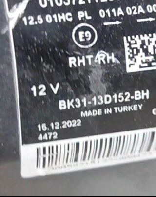 Faro Derecho Ford Transit 2022