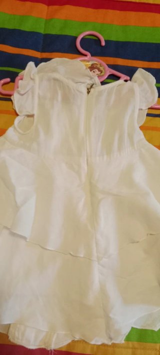 Vestido blanco 18 meses