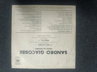 Vinilo Sandro Giacobbe - El Jardín Prohibido