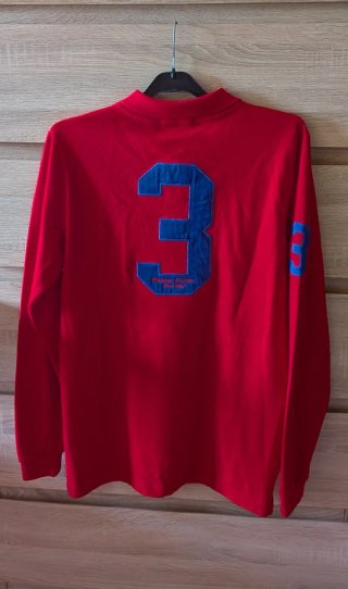 Polo Frank Ferry Hombre Talla L Rojo Nuevo