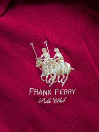 Polo Frank Ferry Hombre Talla L Rojo Nuevo