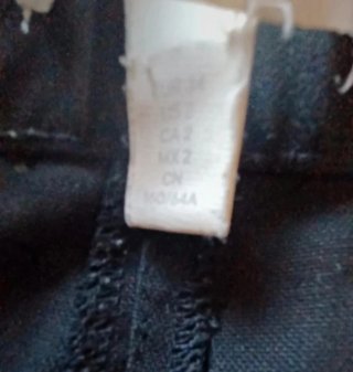 Lote Blusa Naranja y Pantalón Negro
