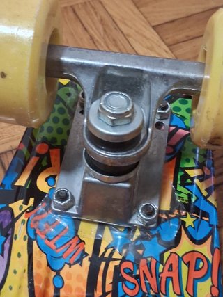 Skateboard mini cruiser Mandelli colori pop art