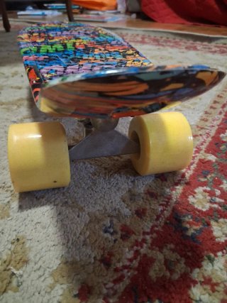 Skateboard mini cruiser Mandelli colori pop art
